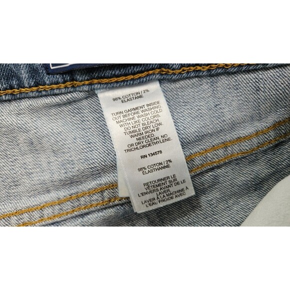 Vineyards Vines Blue Five Pockets Denim Belted Pullover Man Jeans Size 30x30 - Picture 9 of 10